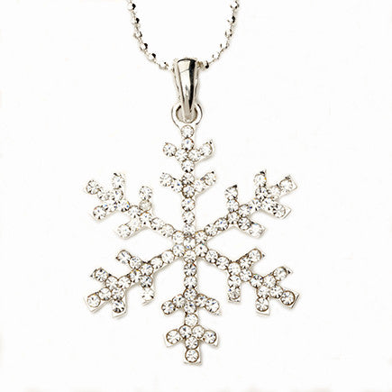 Snowflake Necklace Large