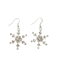 Snowflake Earrings Open
