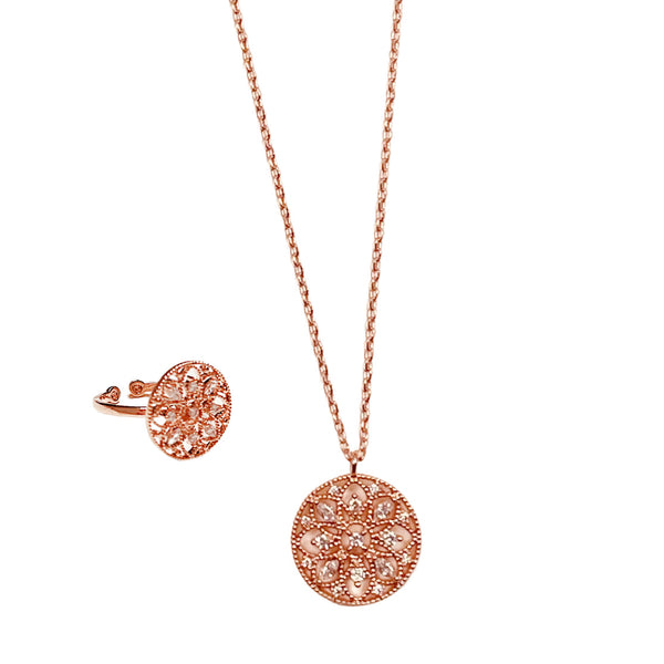 Filigree Mandala Necklace