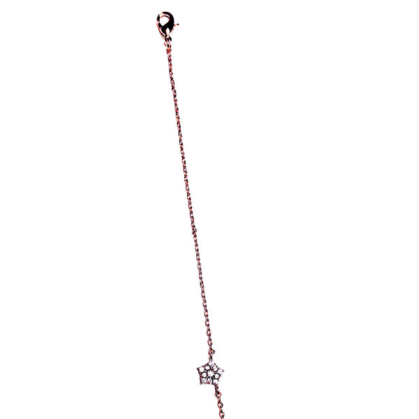 Delicate Snowflake Bracelet Tiny