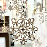 Infinity Snowflake Necklace