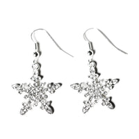 Snowflake Earrings Stars