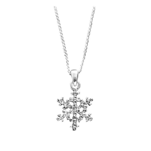 Snowflake Necklace Nautical