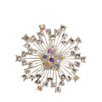 snowflake pin, snowflake jewelry, snowflake brooch
