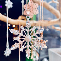 Snowflake Pearl Necklace